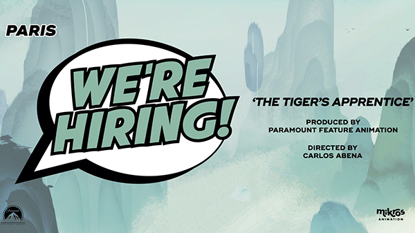 RECRUITMENT ANNOUNCEMENT FOR THE TIGER’S APPRENTICE