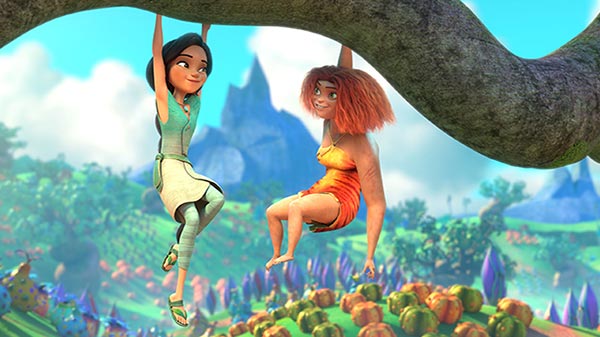 THE CROODS : FAMILY TREE PREMIERES ON HULU AND PEACOCK