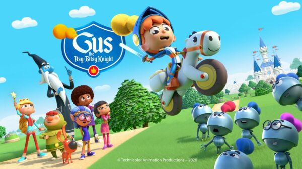 EXCLUSIVE PREVIEW OF GUS, THE ITSY BITSY KNIGHT
