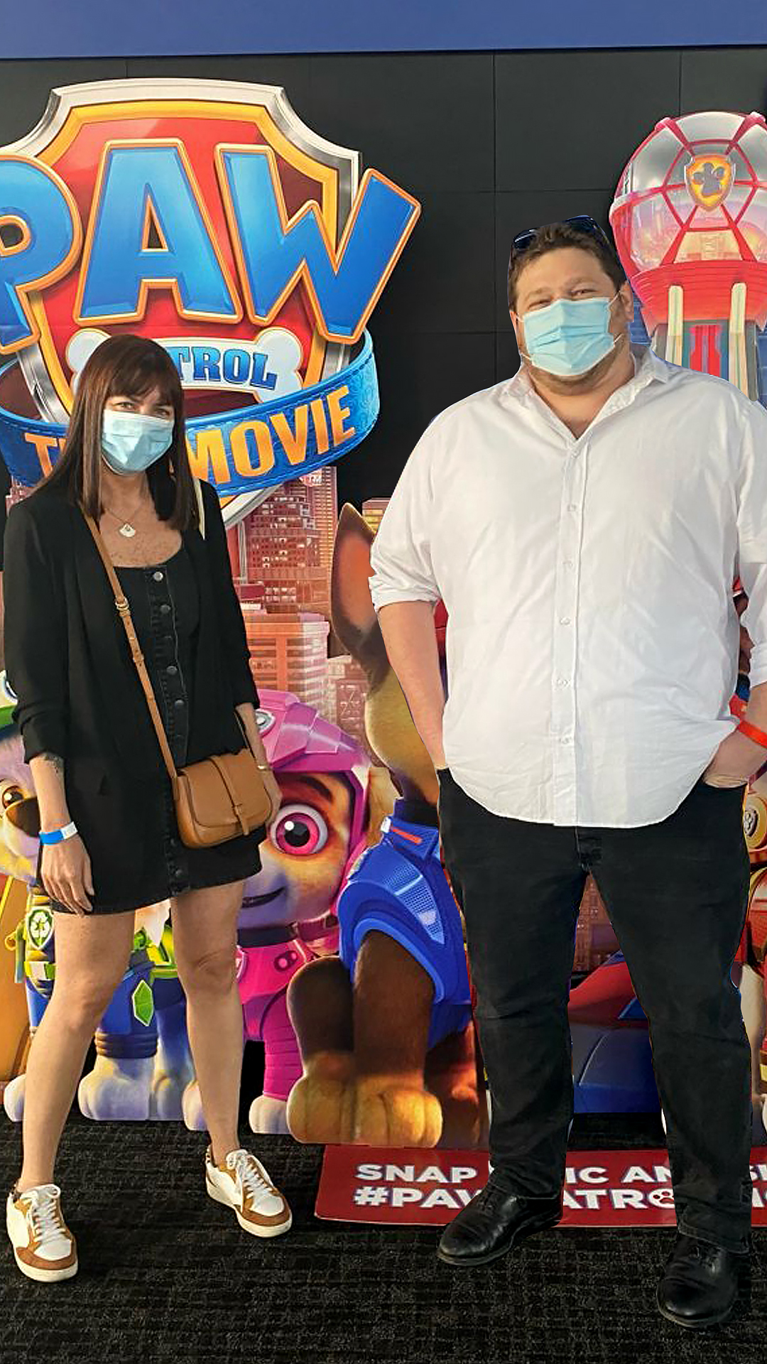 Julie & Andy - Paw Patrol Team at Toronto Premiere