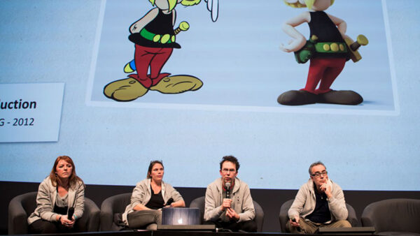 LOUIS CLICHY AND MIKROS ANIMATION TALK ABOUT ASTERIX-THE SECRET OF THE MAGIC POTION AT PIDS 2019