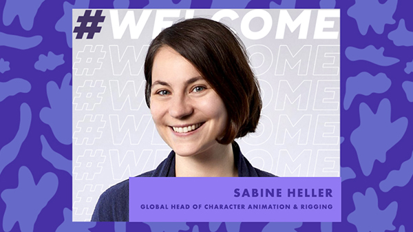 SABINE HELLER NOMMÉE DIRECTRICE ANIMATION & RIGGING