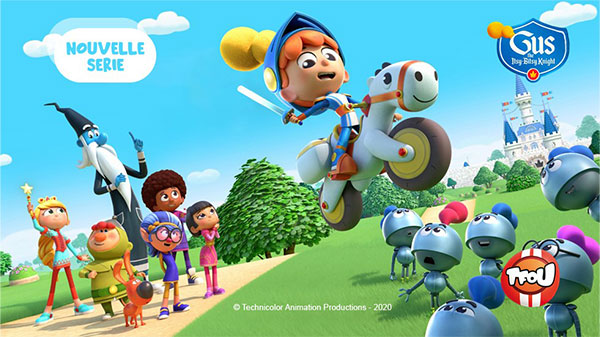 GUS, THE ITSY BITSY KNIGHT IS ANNOUNCED TO PREMIERE ON TFOU IN SEPTEMBER