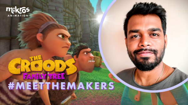 Meet The Makers | PARTHIBAN SUNDARAM, LIGHTING & COMPOSITING LEAD, parle de son expérience sur The Croods: Family Tree