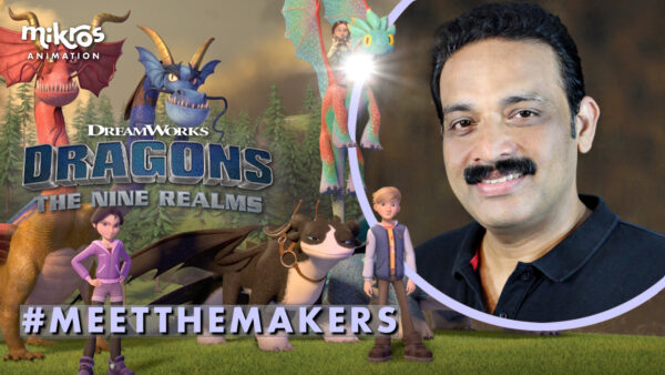 MEET THE MAKERS | Anoob George Varkey, chef d'équipe animation, parle de son expérience sur Dragons: The Nine Realms