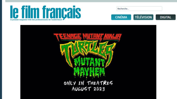 Le Film Français: Mikros Animation associated with the making of the feature film “Teenage Mutant Ninja Turtles”
