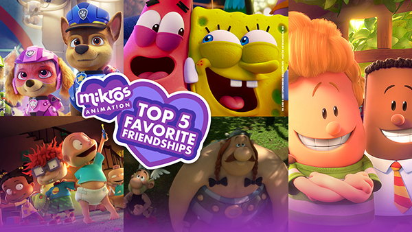 Our Top 5 Favorite Friendships