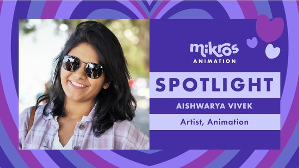 L’animation fait battre les 💜 | Pleins feux sur Aishwarya Vivek
