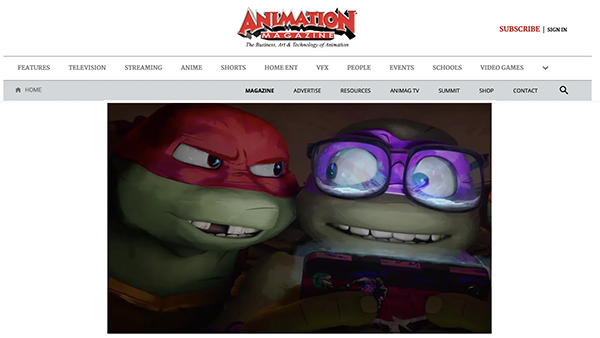 Animation Magazine | A New Generation of Heroes Comes Out of Their Shells in ‘Teenage Mutant Ninja Turtles: Mutant Mayhem’!