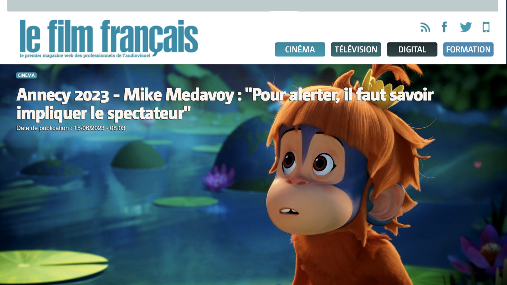 le film français - ozi voice of the forest