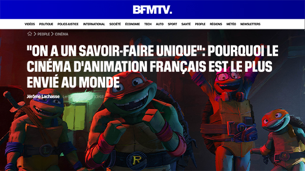 “We have a unique know-how”: why French animation is the most envied in the world