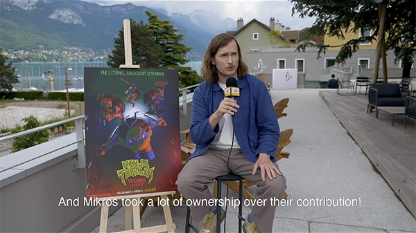 Jeff Rowe on TMNT: Mutant Mayhem animation