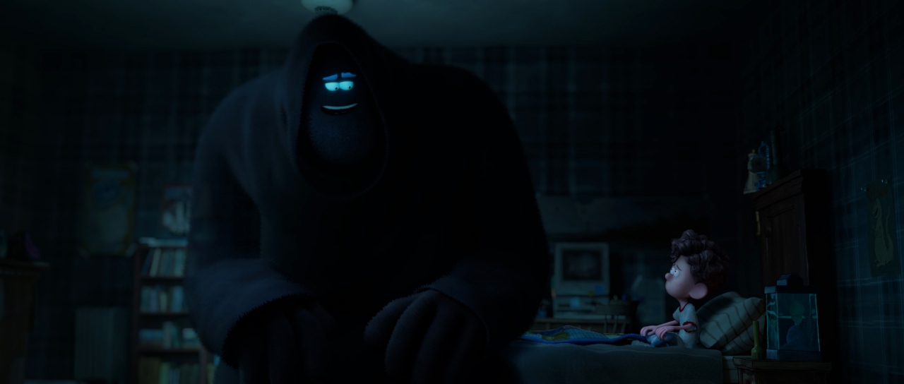 Dark and Orion in room mikros animation