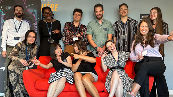 Mikros recruiters at Isart Montréal