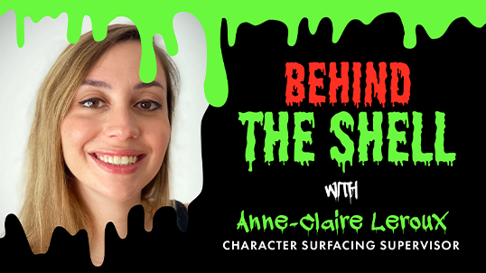 Behind the Shell avec Anne-Claire Leroux, Character Surfacing supervisor