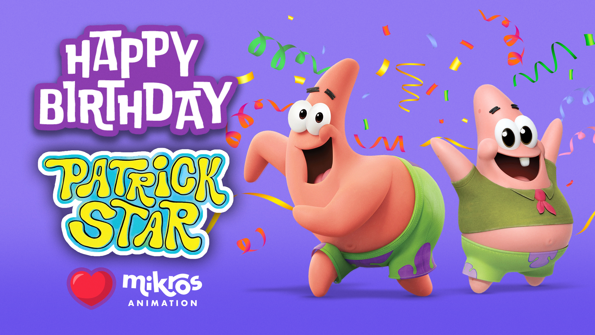 Happy Bday Patrick Star