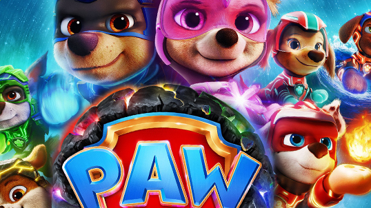 A new poster for Paw Patrol: The Might Movie