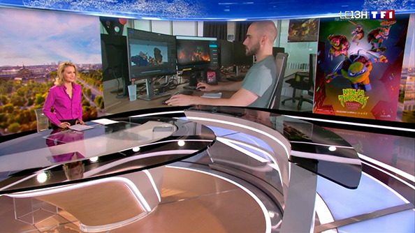 TF1 | “French studio brings Ninja Turtles back in 3D”