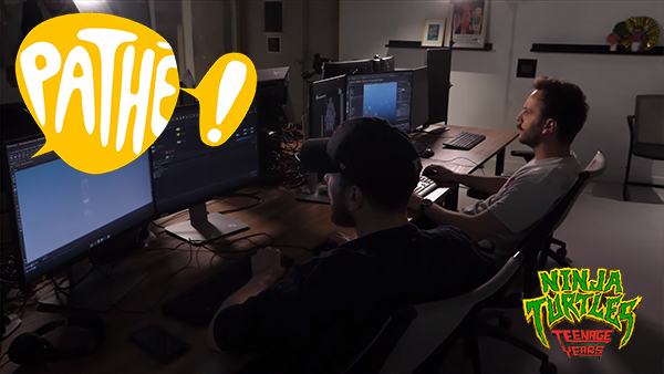 Pathé France | The French animation team behind TMNT: Mutant Mayhem