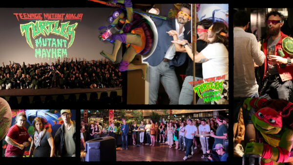 Evening screenings for TMNT teams in Montreal and Paris