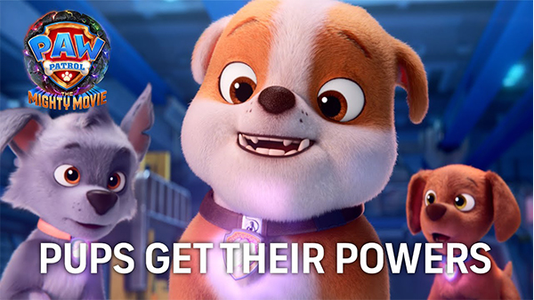 PAW Patrol: The Mighty Movie | “Pups Get Their Powers” Clip
