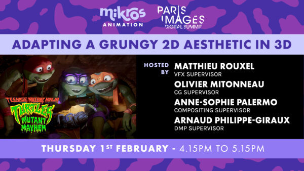 Adapting a grungy 2D aesthetic in 3D – Teenage Mutant Ninja Turtles : Mutant Mayhem