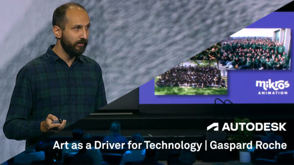 Autodesk Theater Talks | Art as a Driver for Technology - Gaspard Roche