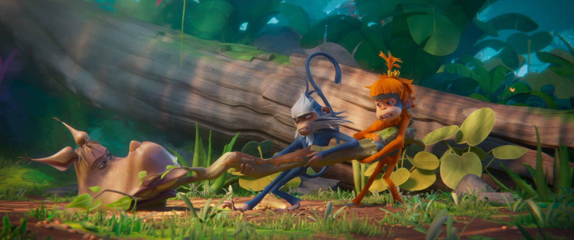 Ozi, Chance and Honkus in Ozi Voice of the Forest (Signature Entertainment)