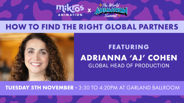 Mikros Animation at the 2024 World Animation Summit