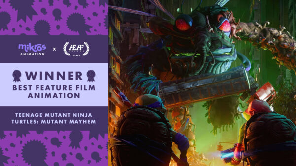 Teenage Mutant Ninja Turtles: Mutant Mayhem Wins Silver at AEAF Awards 2024