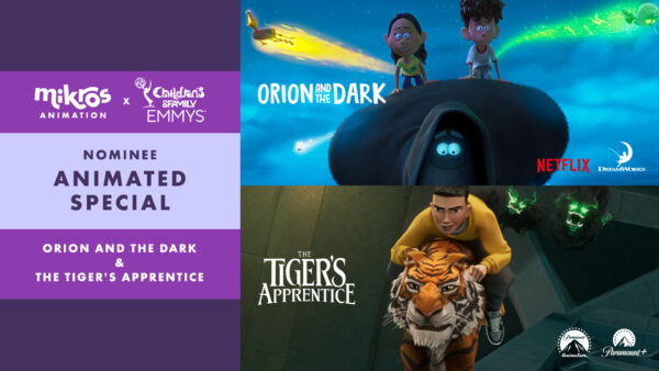 Mikros Animation Celebrates Two Nominations at the 3rd Annual Children’s & Family Emmy Awards