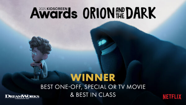 Celebrating Orion and The Dark’s Wins at the Kidscreen Awards